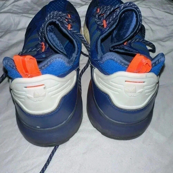 Adidas ZX 2K Boost Men's Size 13 Blue Indigo Comfortable Running Trainer - Picture 3 of 5
